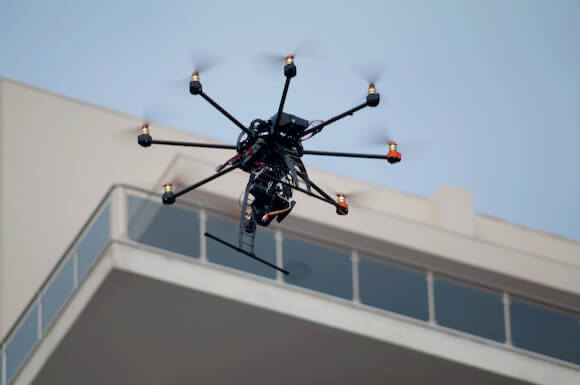 video recording drone inspects facility maintenance san diego southern california