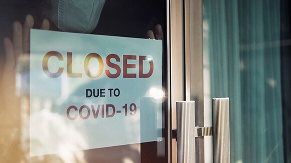 office building closed for covid-19 incident response in california