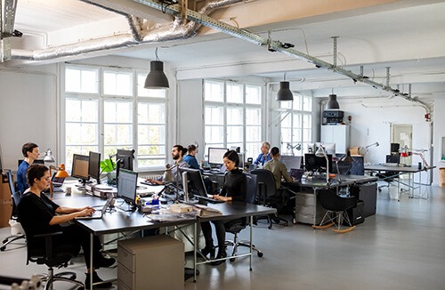 shared-workspaces-mixed-use-retail-construction-repurpose-conversion-california convert office work space creative co-work tech use shared