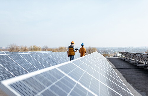 inspect solar panels inspection for repair maintenance los angeles